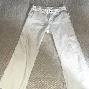 H&M SIZE 12 WHITE JEANS
